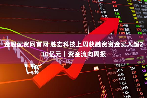 金股配资网官网 胜宏科技上周获融资资金买入超230亿元丨资金流向周报